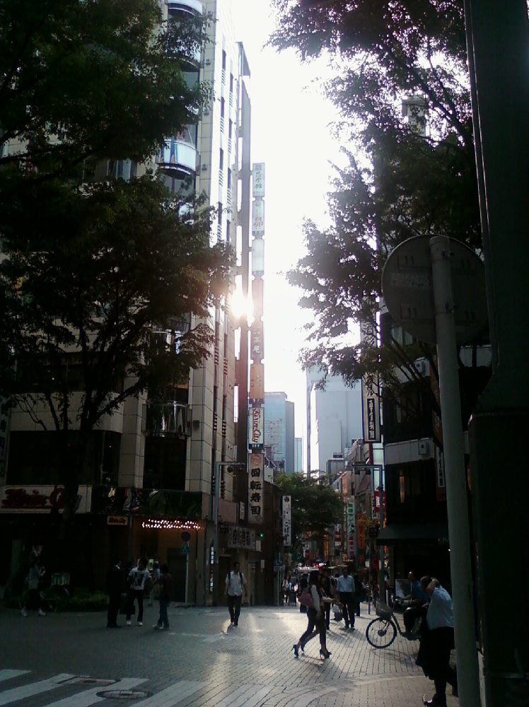 Tokyo street scene.