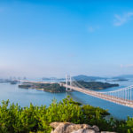 Seto Ohashi Bridge from Mt.Washu