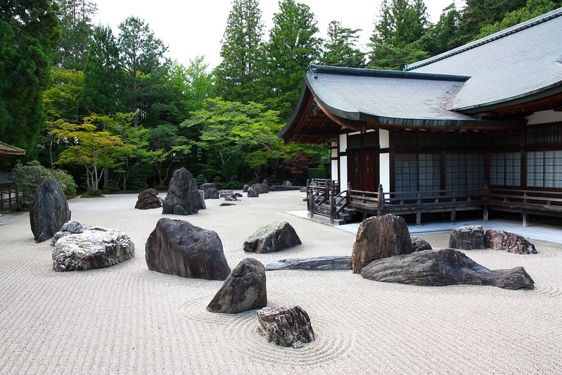 Zen Garden of Kongobuji Temple