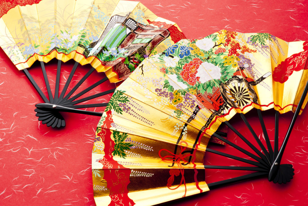 Colorful Japanese Fans