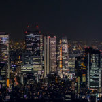 Shinjuku evening view