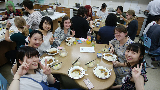 KCP Students Make Curry | KCP International Japanese Language School