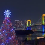 Night view of Odaiba in Tokyo, Japan (