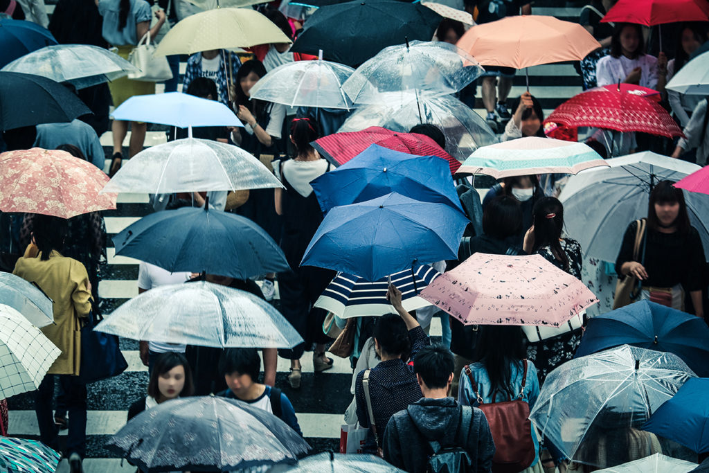 Rain in Japan