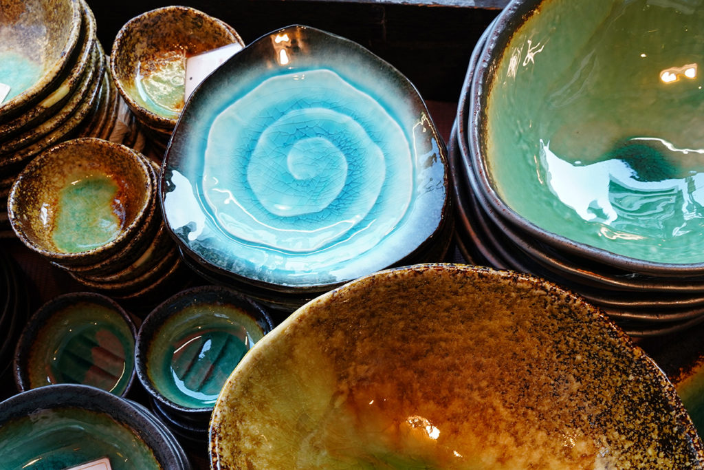 Kappabashi ceramics